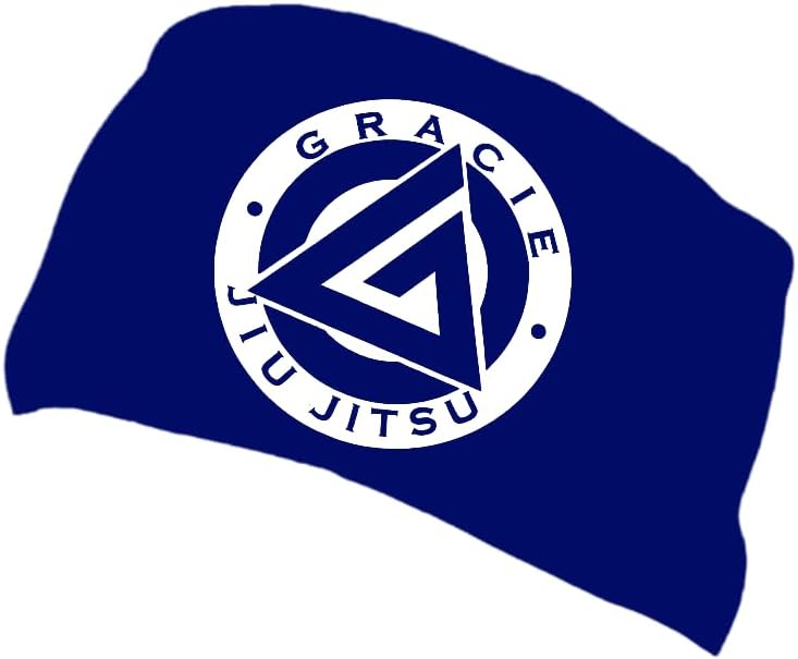 Gracie Jiu-Jitsu Headband - Premium Quality, Breathable, and Stylish for Pre-Training and Post-Training Fitness Casual Wear