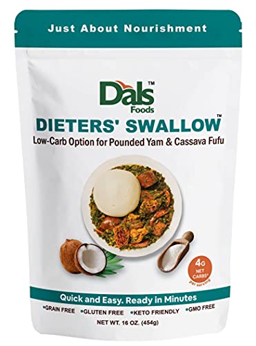 Dals Foods Healthy Nutritious Fufu, Dieters' Swallow | 100% Natural
