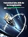 UGREEN Cable Ethernet Cat 8, Cable de Red LAN 25Gbps con Conector...
