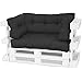 Spatium Feronia Cuscino Per Pallet Sedile 120x80x15 Cm – Impermeabile E Antimacchia, Sfoderabile Con Cerniera, Imbottitura Trapuntata, Colore Menta - 3