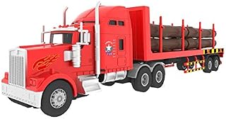 Big Daddy Big Rig Heavy Duty Tractor Trailer Transport Series Lumber Truck Tractor