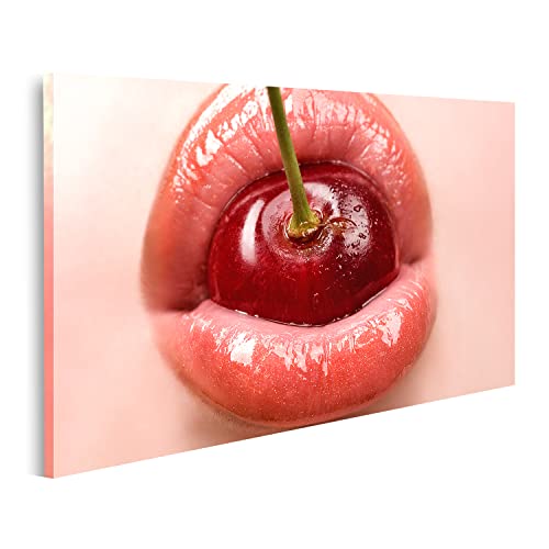 Tableau sur toile bouche sexy et poster de levres artistiques pour cadre moderne