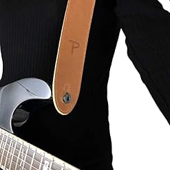 Perri’s Leathers Ltd. – Sangle de guitare – Cuir italien – Brun – Ajustable – Pour Guitares Acoustiques/Basses… - Les Beatles, Paul McCartney, John Lennon, RIngo Starr, George Harrison Perri’s Leathers Ltd. - Sangle de guitare - Cuir italien - Brun - Ajustable - Pour Guitares Acoustiques/Basses… – Image 3