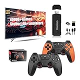 OYDL X2 Ultra Retro Game Stick 4K, HDMI Plug and Play Video Game Toy with 40000+ Games(128G), with 2.4G Wireless Controllers,Nostalgia Arcade Handheld Emulators for TV Game Lovers