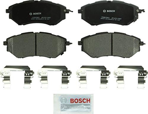Bosch Automotive BP1078 QuietCast Premium Semi-Metallic Disc Brake Pad Set For: Subaru Forester, Legacy, Outback, B9 Tribeca, Tribeca, WRX, Front