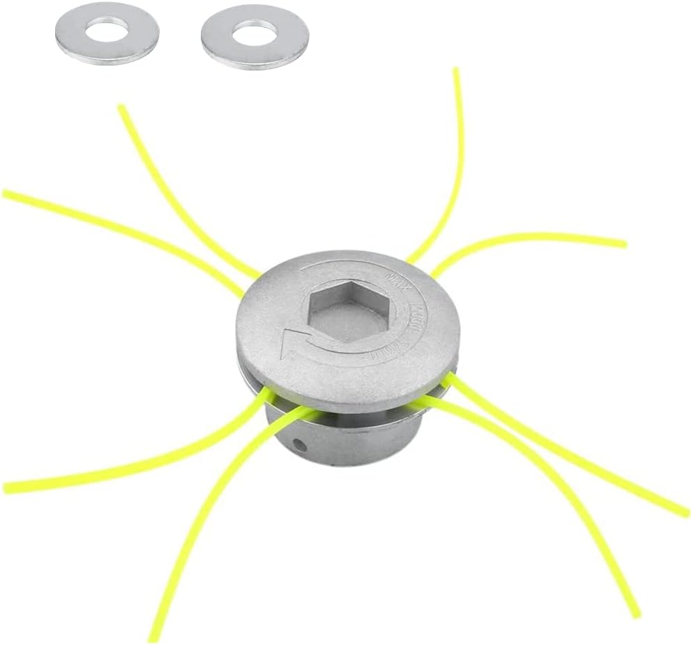 Accessoire Motoculture Tête Multifils GREENSTAR Pour Débroussailleuse - Alésage 20/25.4mm - Pour Fil Nylon 3.3-4.5mm - Alu/Résine Harnais Debroussailleuse Accessoire Motoculture Tête Multifils GREENSTAR Pour Débroussailleuse - Alésage 20/25.4mm - Pour Fil Nylon 3.3-4.5mm - Alu/Résine Harnais Debroussailleuse