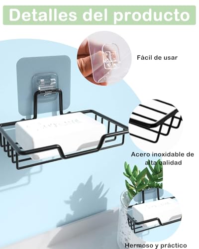 Reviews de Jabonera para Regadera favoritos de las personas. 21 Jabonera para Regadera marca JIAQCN (3)