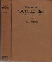 Anecdotes of "Buffalo Bill" B005VFFQIU Book Cover