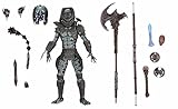 Predator Actionfigur Ultimate Warrior Predator aus Kunststoff, von NECA, in Geschenkverpackung.