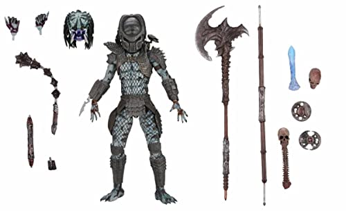 NECA- Predator 2 Warrior Action Chiffre, H858445, Multicolore