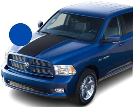 Hood Blackout Racing Stripe Compatible with Dodge Ram 1500 2500 3500 Fits 2002. (Royal Blue)