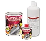 Schutzlack – Power Tank Rot ist ein Nagellack auf Basis von reinem nanotechnologischem Epoxidharz in roter Farbe mit hoher Vernetzung. Das DIY-Power-Tank-Set ist eine großartige Alternative zu einem erschwinglichen Preis für die Behandlung von Motorradtanks aus Eisen, Aluminium, Edelstahl und Kupfer.