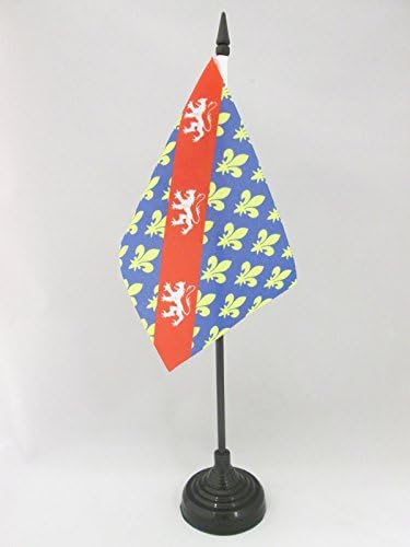 AZ FLAG, French Department of Creuse Table Flag 4'' x 6'', Creuse Office Mini Banner 100% Polyester 15 x 10 cm