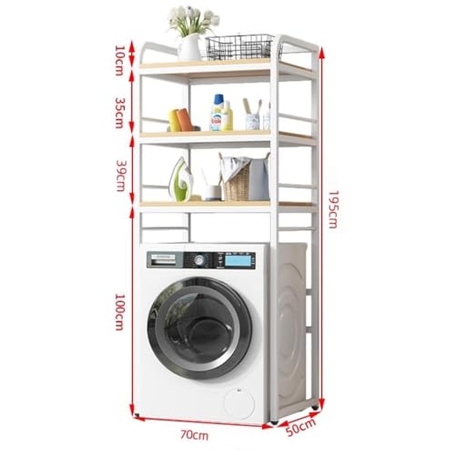 Grand support lave-linge pour optimiser les petits espaces de salle de bain