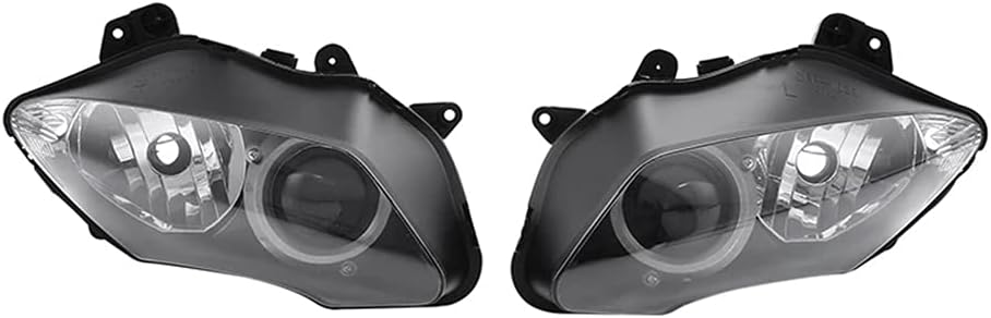 Motorcycle Headlight Assembly Fit for Yamaha YZF R1 2007 2008 YZF1000R 2007 2008 Front Head light Lamp Assembly Kit Black