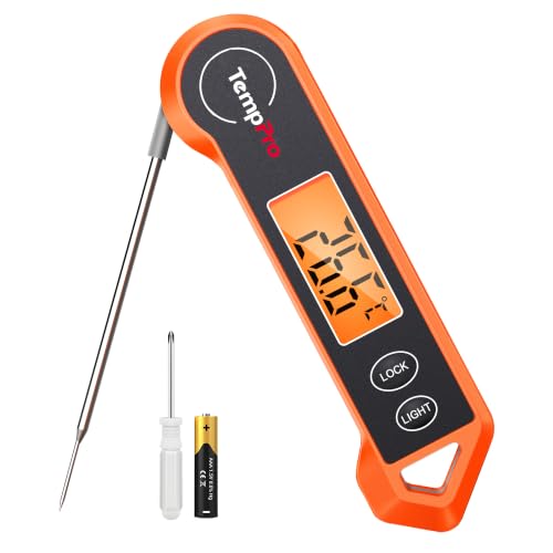 TempPro TP19H Termómetro digital para carne con retroiluminación