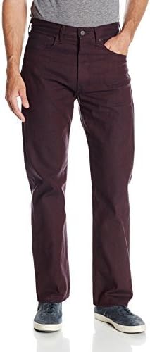 Levis Mens 501 Shrink To Fit Jean, Crushed Berry - Graphite Fill, 36x36