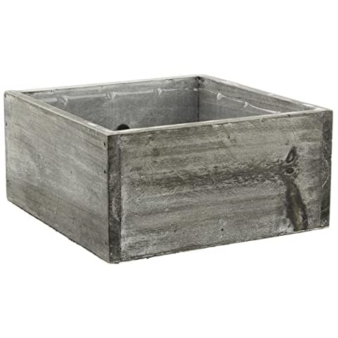 Rustic Wooden Box Planter (Rectangle) Cover