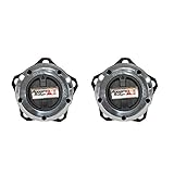 Alloy USA 15001.26 Axle Locking Hub Kit, Manual; 81-86 Jeep CJ7/CJ8 Scrambler , Gray