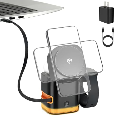 Chargeur MagSafe rapide 5 en 1 pour organiser votre table de nuit et charger votre iPhone