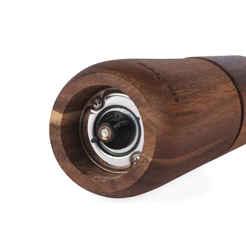 Salter Edith Pepper Mill, Acacia Wood, Manual Grinder - Image 8