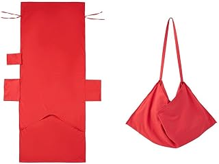 Funda de toalla para silla de playa con bolsillos laterales, microfibra suave, de secado rápido, antideslizante, para exteriores, piscina, patio, jardín, 85 x 30 pulgadas (rojo)