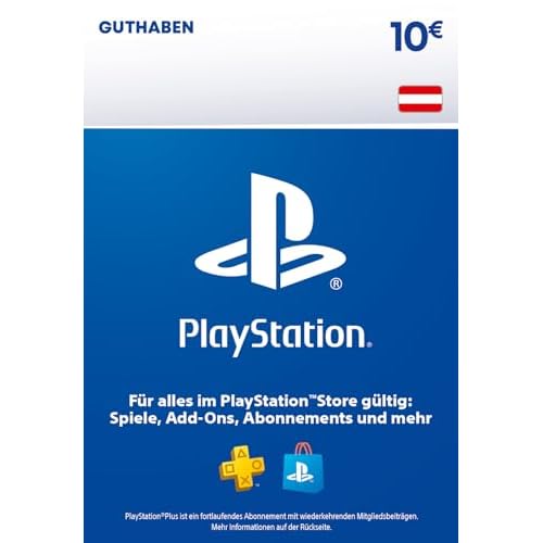 PSN Guthaben-Aufstockung 10 € [PSN Code für österreichisches Konto]
