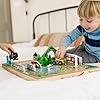41vcezcg15l - Top Wooden Train Set for Kids: Melissa & Doug 17-Piece Take-Along Tabletop Railroad | FSC-Certified | Ages 3+ - Melissa Doug wooden train set