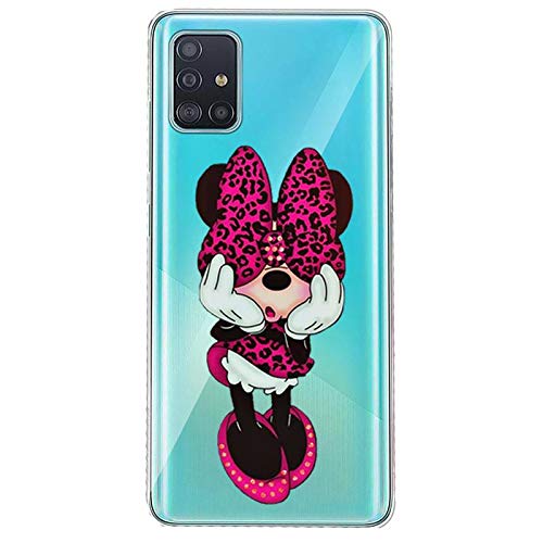 Carcasa Transparente para Huawei P40 con Diseño de Pajarita Funda Trasera de Silicona Elegante
