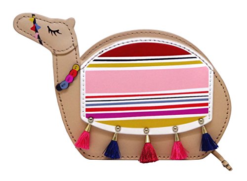 (ケイトスペード) kate spade コインケース キャメル コインパース スパイス シングス アップ 小銭入れ ミニポーチ レザー ベージュ マルチカラー レディース [アウトレット] WLRU4840-974 [並行輸入品]