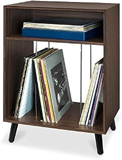 Victrola Entertainment Stand with Record Holder, Espresso