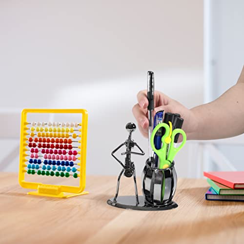Autulet Office Desktop Accessories Metal Pencil Pen Holder Organizer Container Room Decoration (Saxophone) … #TOP3
