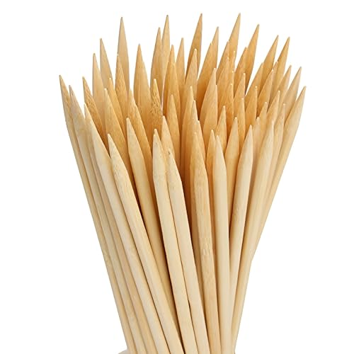 Perfect Stix Semi- Pointed Corn Dog Stick Skewers 8.5' x 3/16' (Pack of 125)