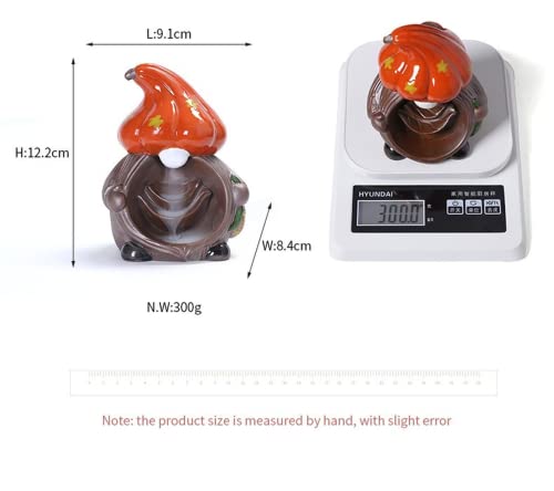 Brûleur d'encens citrouille déco originale à offrir pour un intérieur cosy - 8