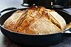 Crucible Cookware Enameled Cast Iron Bread Pan, Sour Dough Artisan Bread Oven – Dark Teal Blue – Round 26 cm, 6.25 L (6.6 qt) – Boule Pan with a Deep Lid for Steam Baking #4