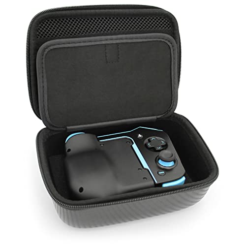 CASEMATIX Travel Case Compatible With Turtle Beach Atom Mobile Gaming Controller for Android or Cloud Gaming , Includes Carry Case Only