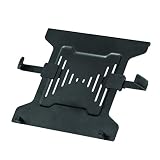 Fellowes 8044101 Adjustable Laptop Stand for Desk with Dual Monitor Arm, 17 Inch Monitor Capacity