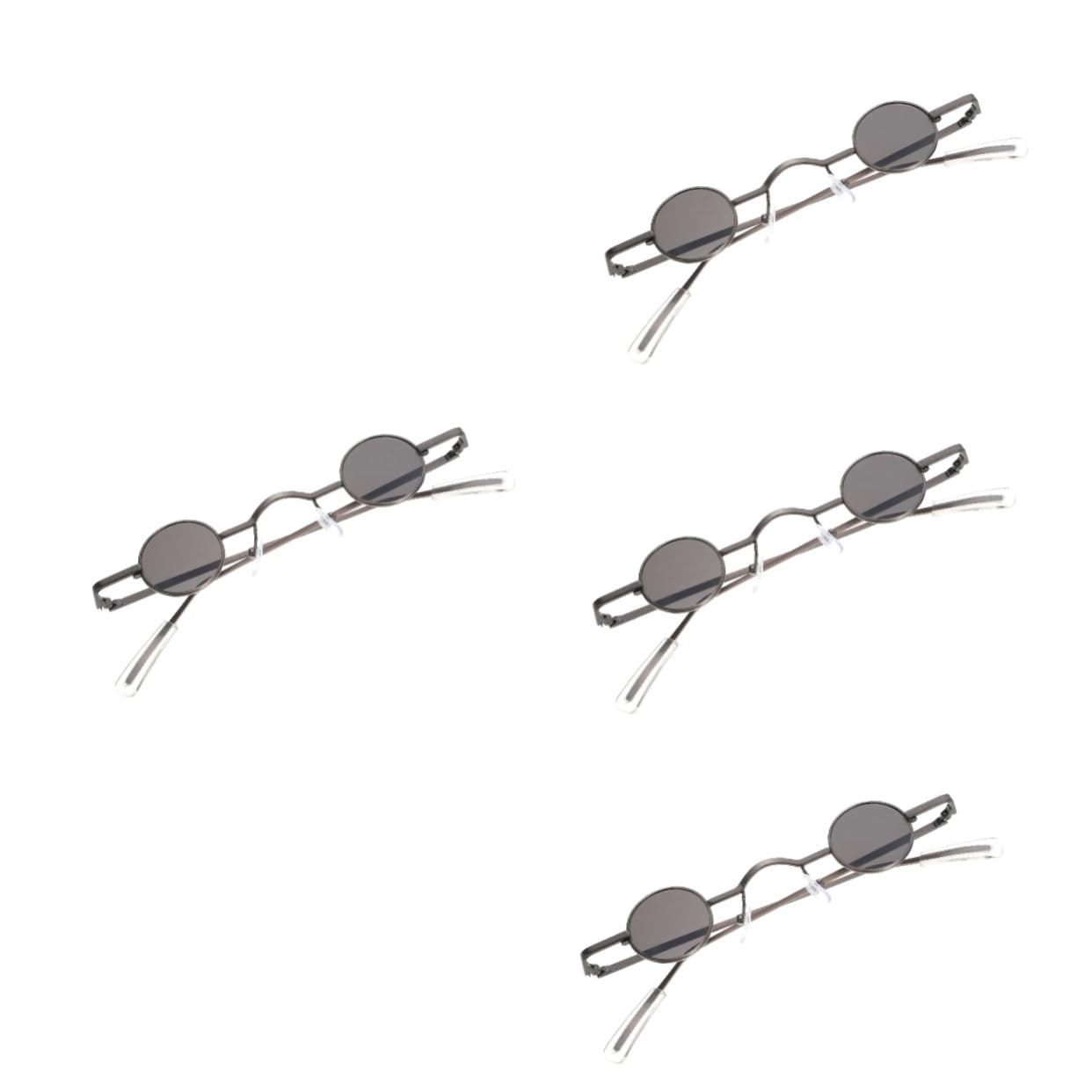 occhiali da sole per la spiaggia ragazzi in costume da ape occhiali da sole rotondi per uomo Accessori lentes occhiali da spiaggia occhiali da sole rotondi piccoli Yellow