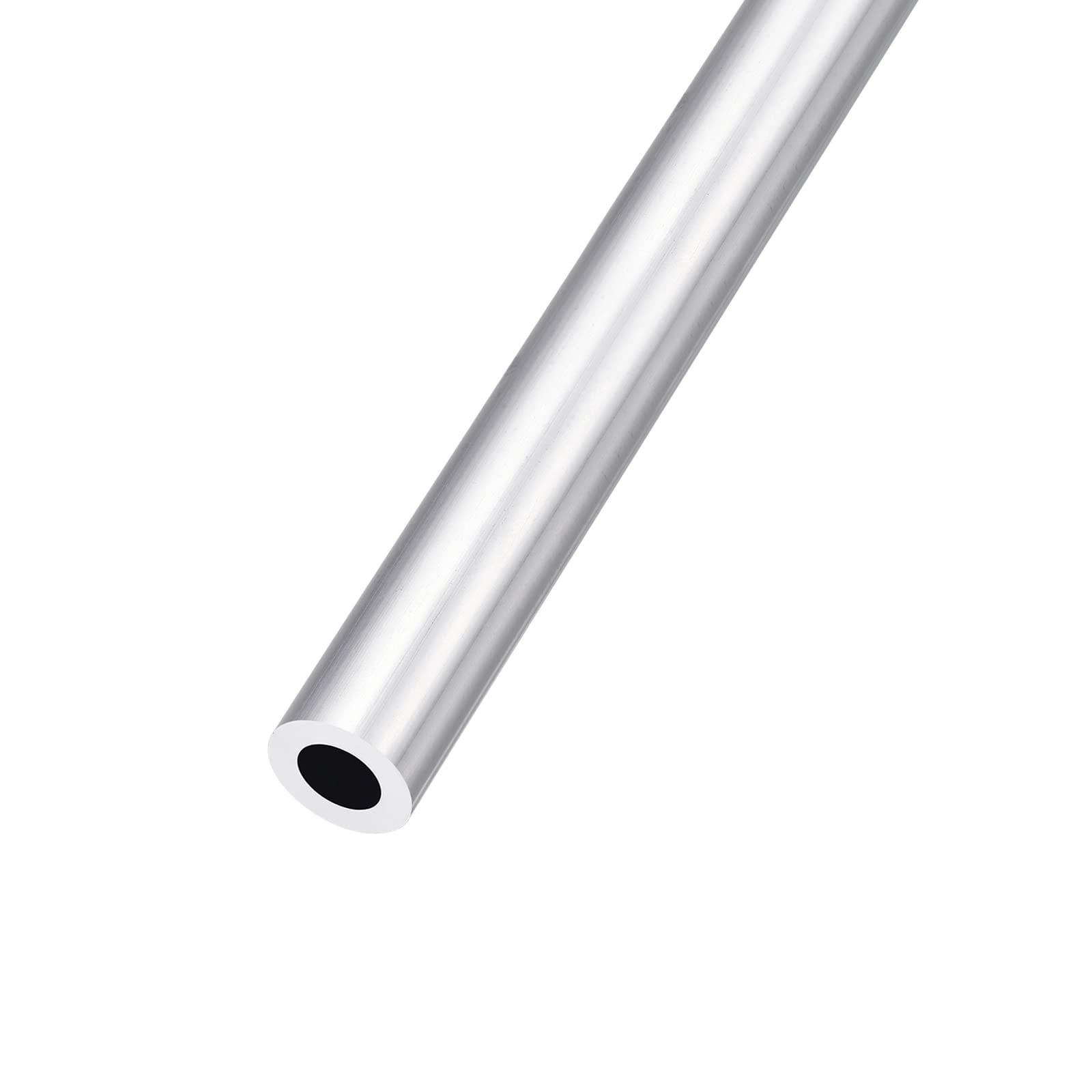 METALLIXITY 6063 Aluminum Tube (13mm OD x 7mm ID x 300mm L), Aluminum Round Tubing - for Home Furnishing, Machinery, DIY Handicraft
