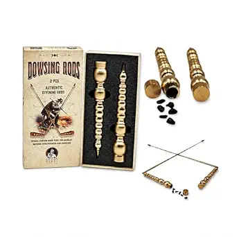 Ghost Daddy Genuine Copper Dowsing Rod Set for Ghost Hunting & Spiritual Communication