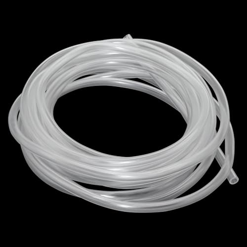 Dimensioni: 4 mm x 6 mm (diametro interno x diametro esterno), lunghezza: 3 metri. Colore: trasparente. Disponibile in varie lunghezze (2m/3m/5m).