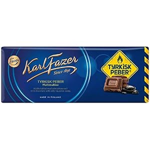 Fazer KarlFazer Milk with Salty liquorice candy Chocola 1 bar of 200g