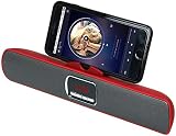Semoic Haut-Parleur Bluetooth Stereo 3D Affichage LCD Basse sans Fil FM TF Aux avec Support pour Telephone Intelligent Pc Ordinateur (Rouge) Semoic Haut-Parleur Bluetooth Stereo 3D Affichage LCD Basse sans Fil FM TF Aux avec Support pour Telephone Intelligent Pc Ordinateur (Rouge)