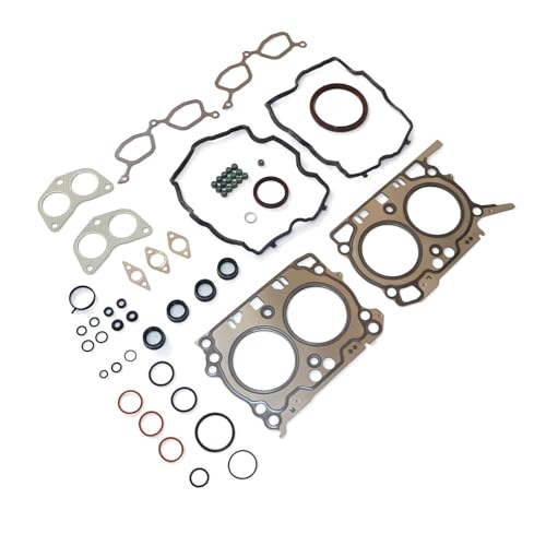 Image of SecosAutoparts 2.5L Engine Cylinder Head Gasket Set 10944AA080 11044AA790 13270AA240 13272AA170 HS26524PT Compatible with Subaru Legacy Forester Outback DOHC 16v 2011-2019