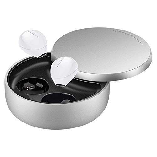 CYGG Mini Invisible Wireless Bluetooth Headset,5.0 Smart Chip,USB Charging Box,A Touch Binaural Earplug,in Ear Stereo Headset with Microphone