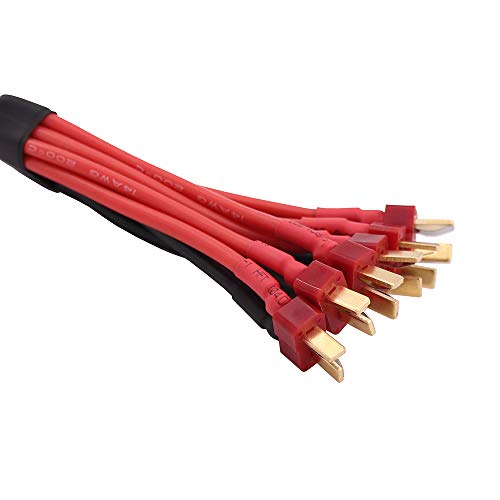 Cable adaptador paralelo de carga para batería con aislamiento térmico y longitud de 26 cm 3