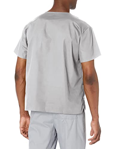 Image of Dickies EDS Signature Scrubs for Women and Scrubs for Men, Unisex One Pocket V-Neck Top in Soft Brushed Poplin 83706