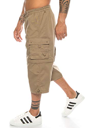 Kendindza Bermuda voor heren, met afritsbare pijpen, 3/4 pijpen - Image 3