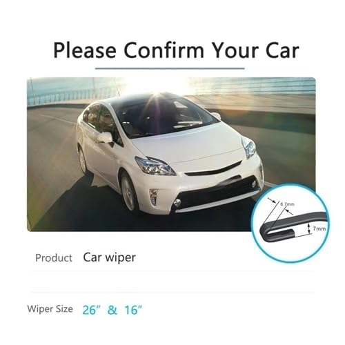 Escobilla limpiaparabrisas Toyota Prius de 2011 2012 2013 2014 4