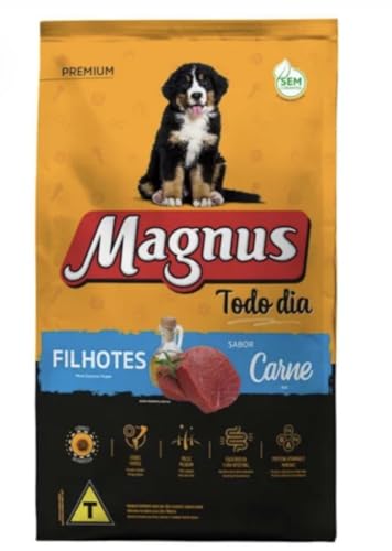 Adimax Magnus Ração para Cães Filhotes de Carne Bovina 10,1Kg